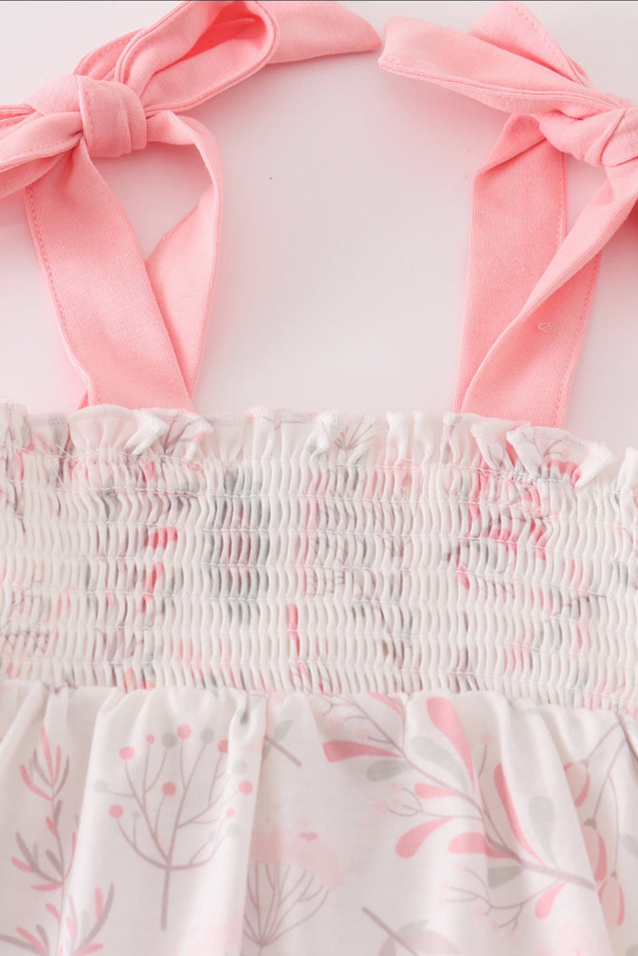Meadow Blush Dreams Smocked Bloomer Set