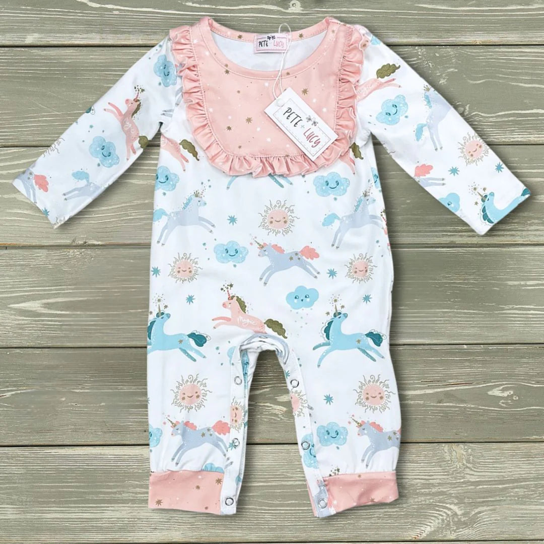 Magical Sky Infant Girl Romper