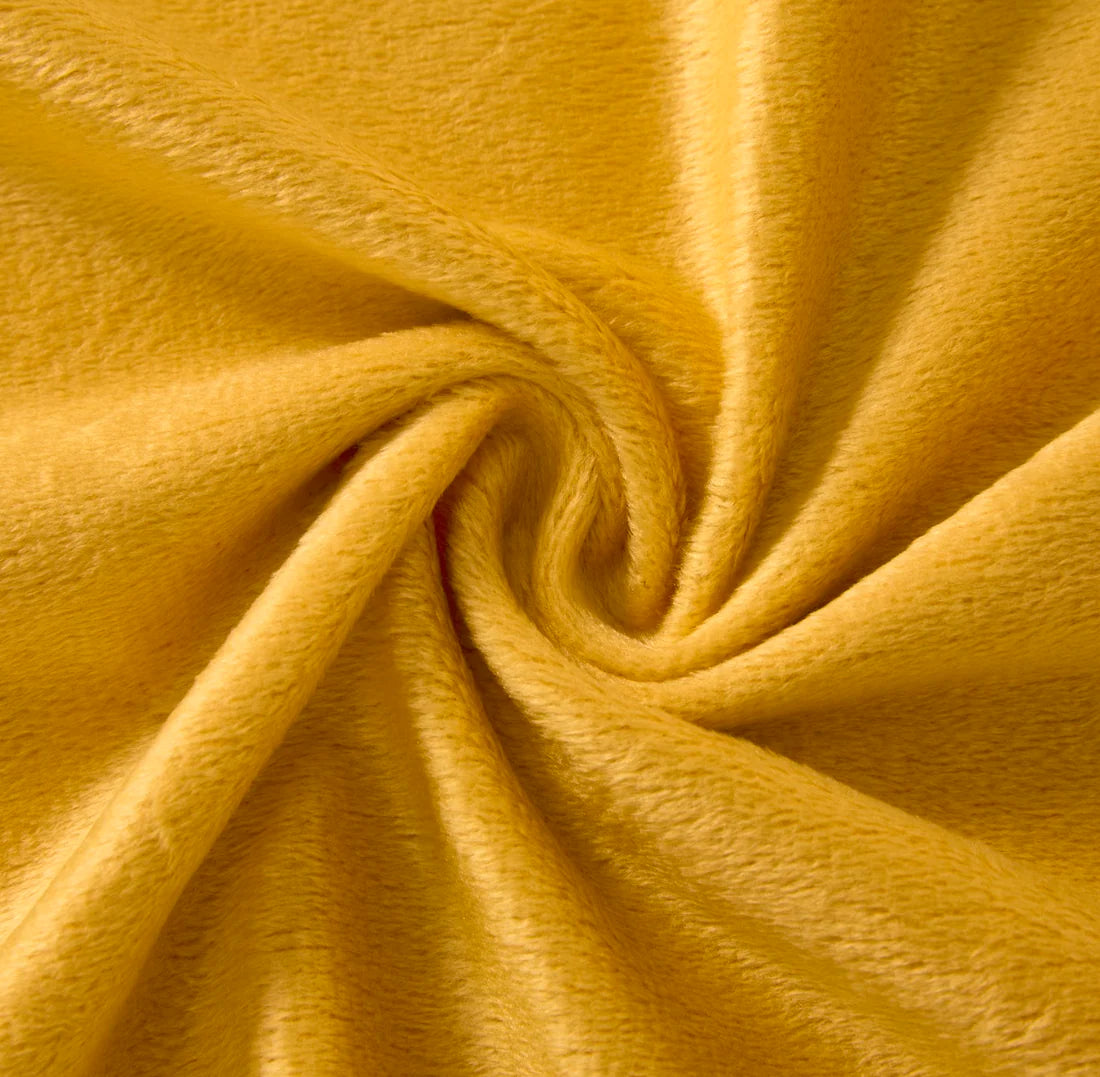Golden Bouquet Minky Blanket
