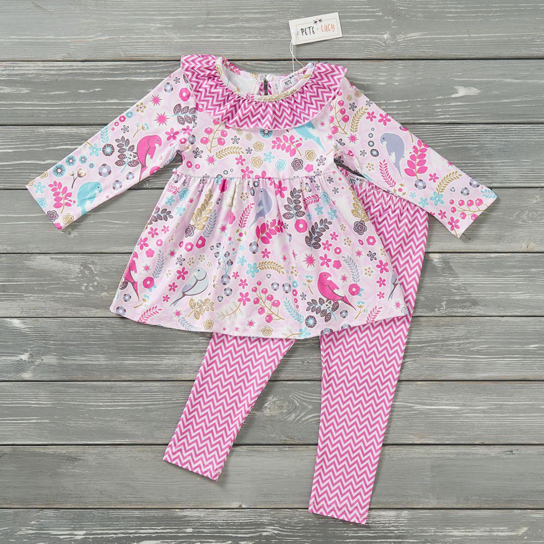 Birdsong Blooms Pant Set