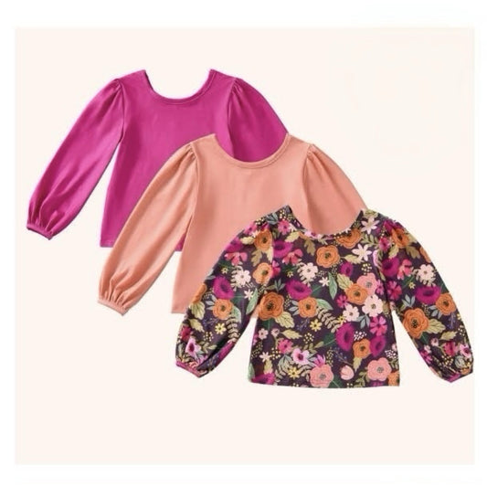 (PRE-ORDER) FALL CAPSULE LONG SLEEVED PUFF TOP ~ EXPECTED ARRIVAL 08.14.2025
