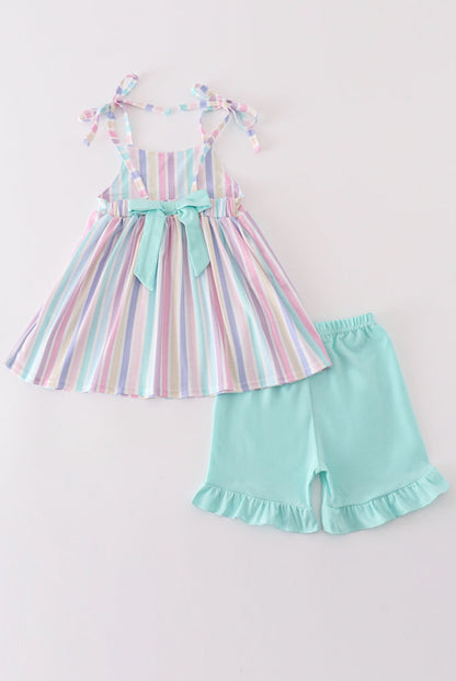 Mommy & Me: Pastel Whispers Shorts Set