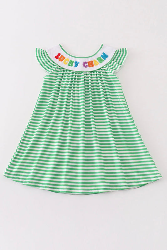 Rainbow Wishes Striped Dress