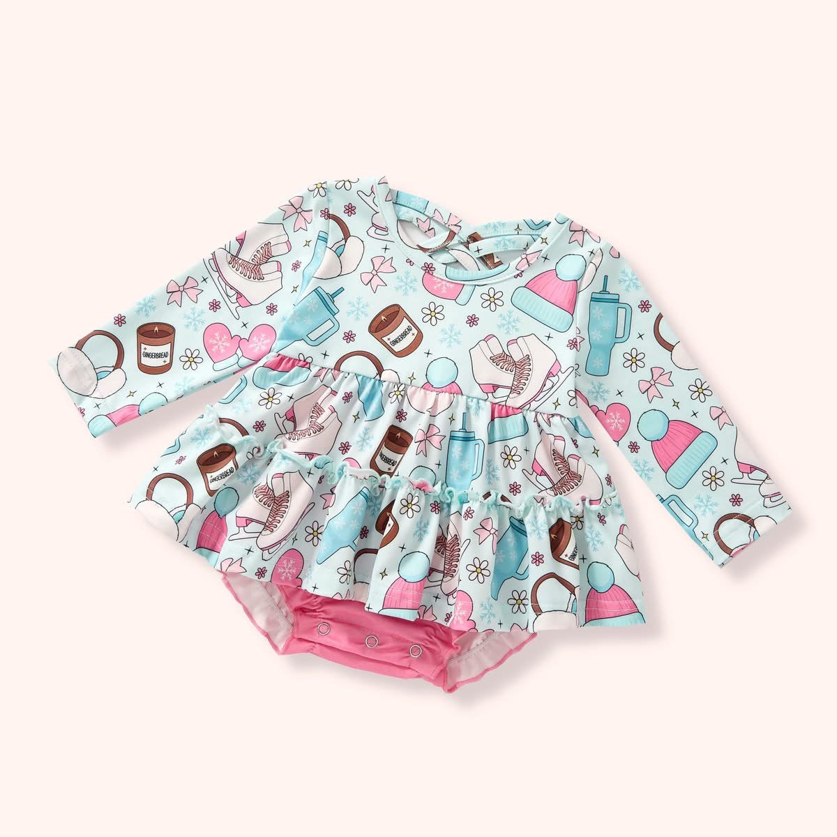 Snow Day Infant Romper