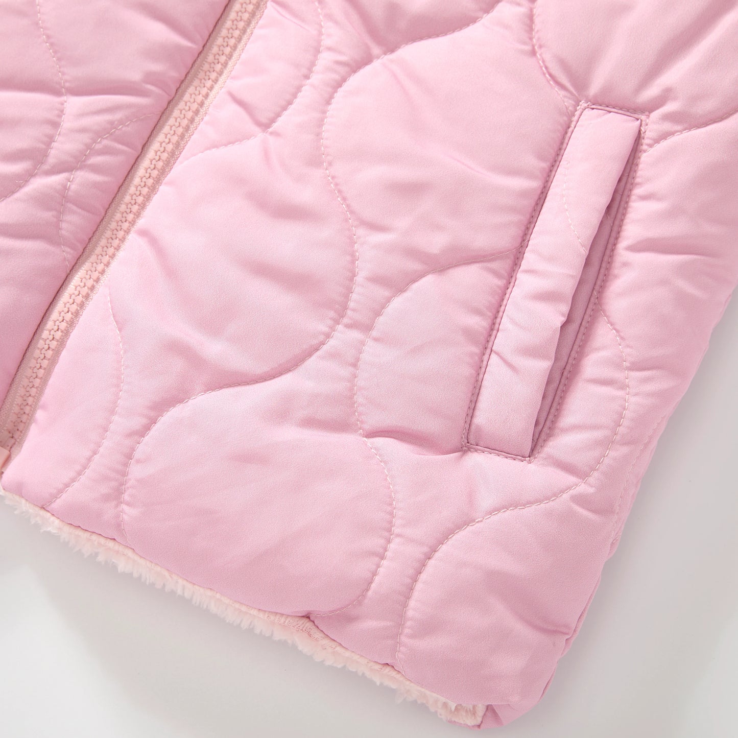 Winter Capsule Girls’ Fur Lined Vest