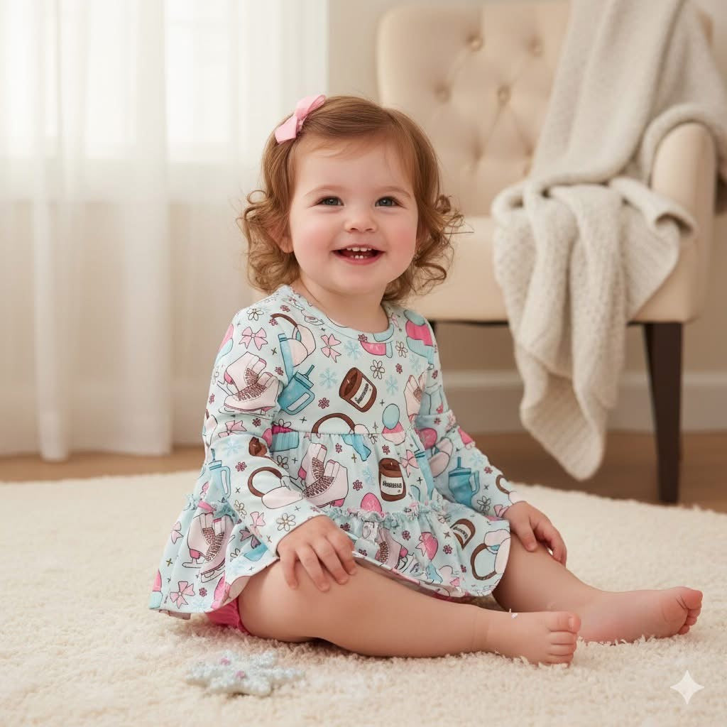 Snow Day Infant Romper