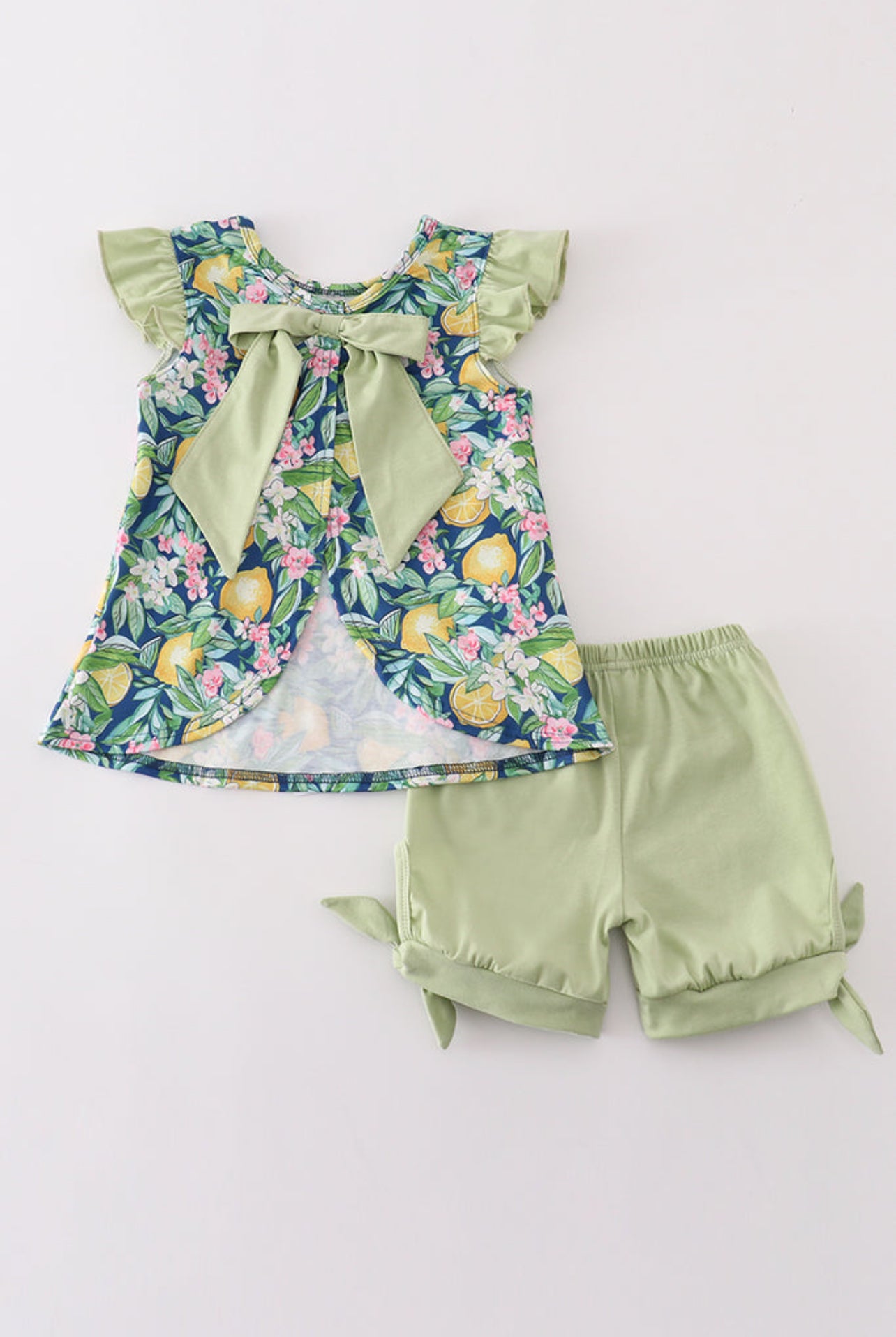 Lemon Drop Garden Ruffle Set