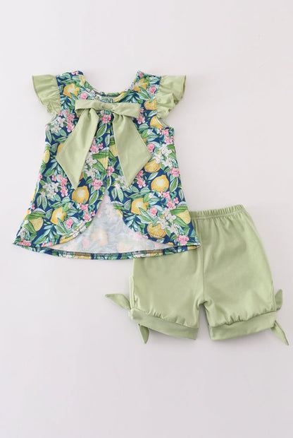 Lemon Drop Garden Ruffle Set