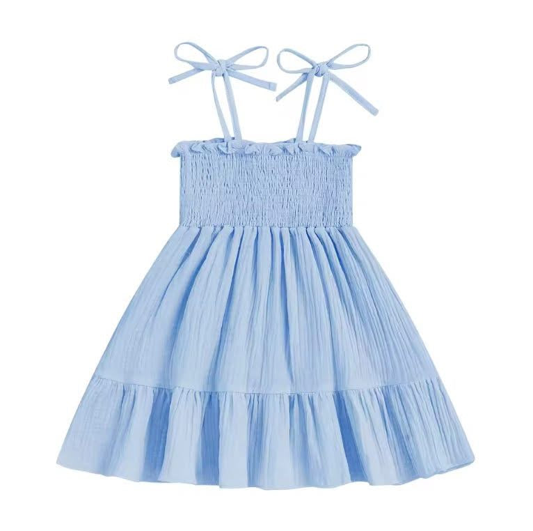 Sweet Breeze Bow Strap Dress