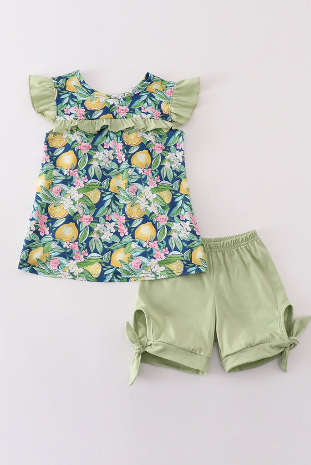 Lemon Drop Garden Ruffle Set