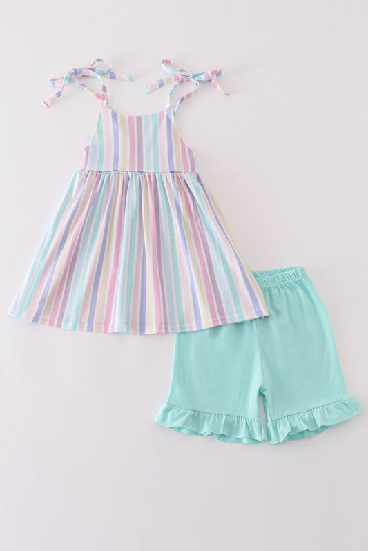 Mommy & Me: Pastel Whispers Shorts Set