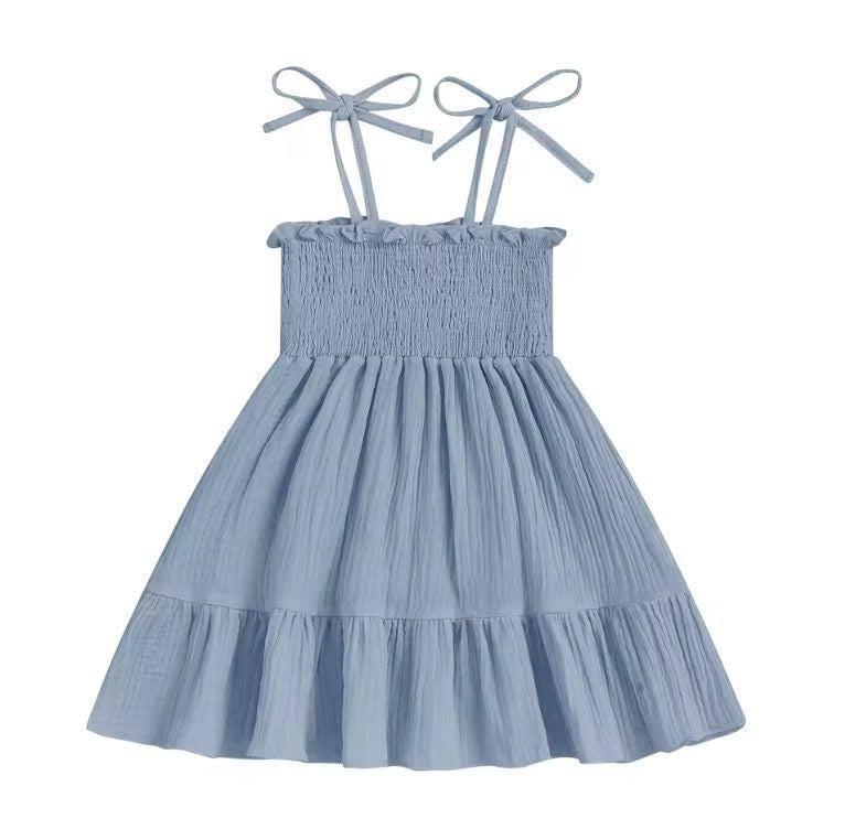 Sweet Breeze Bow Strap Dress