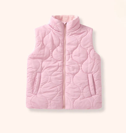 Winter Capsule Girls’ Fur Lined Vest