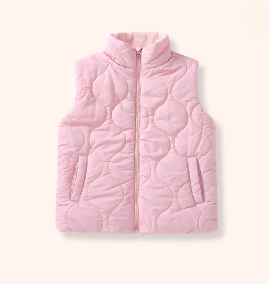Winter Capsule Girls’ Fur Lined Vest