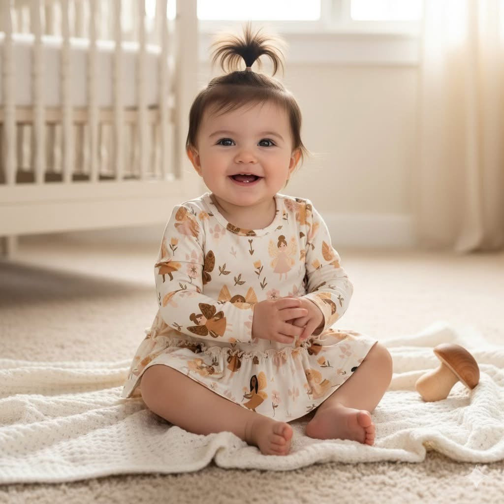 Boho Fairies Long Sleeve Romper