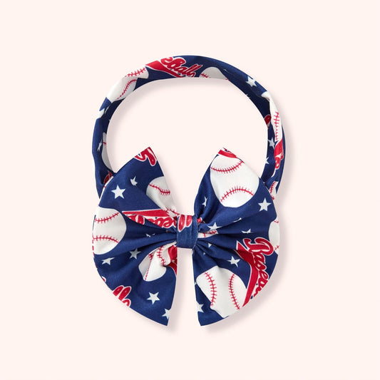 PRE-ORDER: PLAY BALL! BOW HEADBAND ~ EXPECTED ARRIVAL 03.16.2026